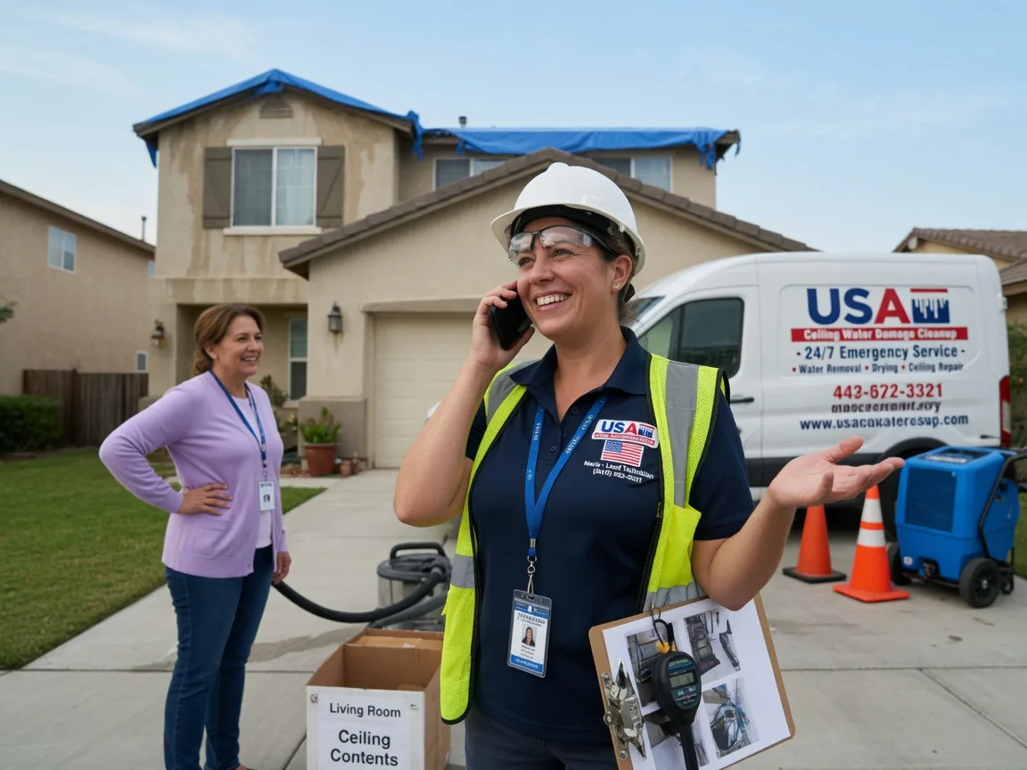 Ceiling Water Damage Restoration Wynot, NE FAQs